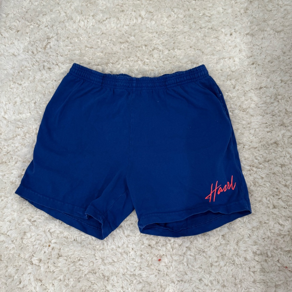 Hazel Women's Athletic Shorts - Blue - Picture 1 of 3